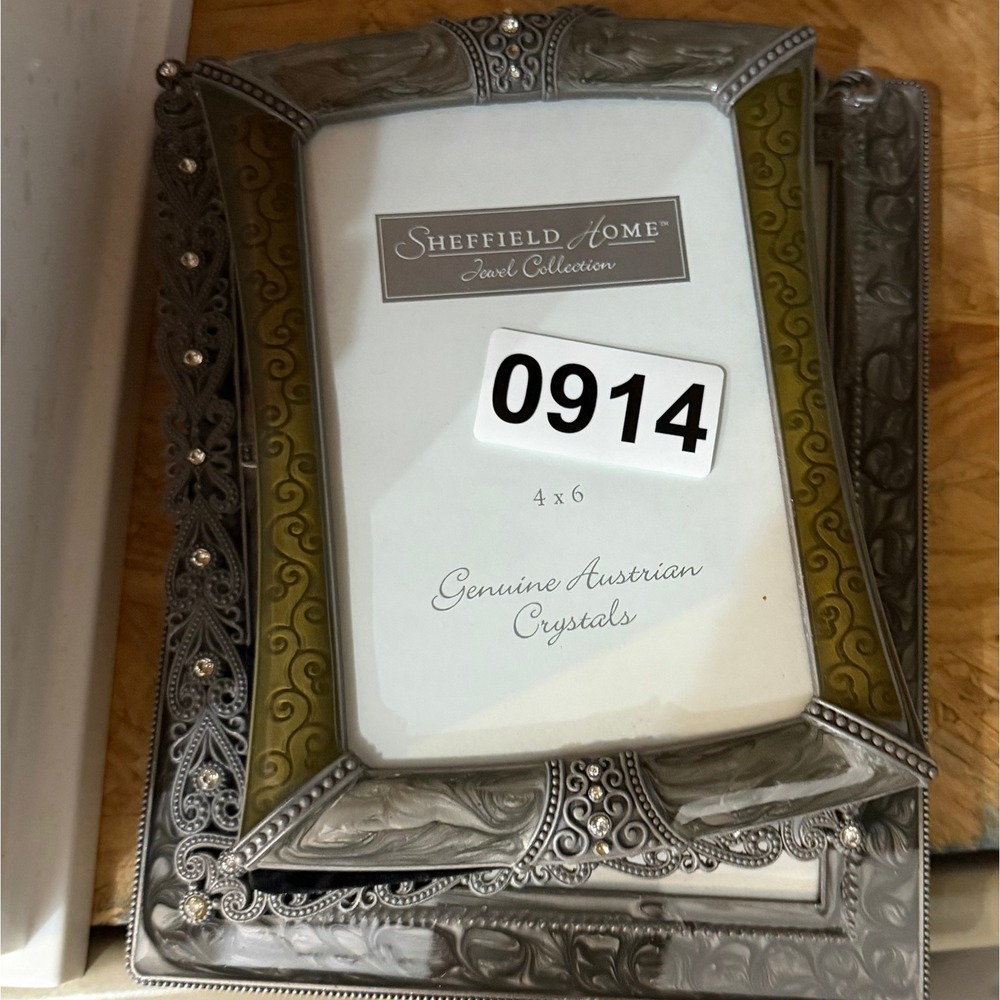 Sheffield Home Coquette Picture Frame Set Pewter Victorian Dark Academia 5x7 4x6 - Picture 15 of 15
